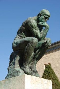 The Thinker Statue, Paris, France