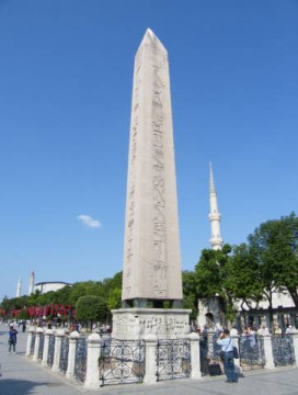 Knitted Obelisk, Istanbul, Turkey